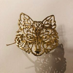 Anne Klein Tiger Cuff Bracelet
